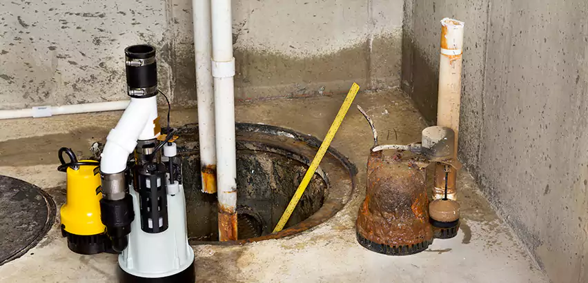 Installing Sump Pump in Finished Basement in Lancaster, TX