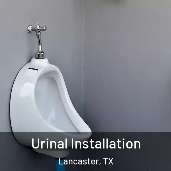  Urinal Installation Lancaster, TX